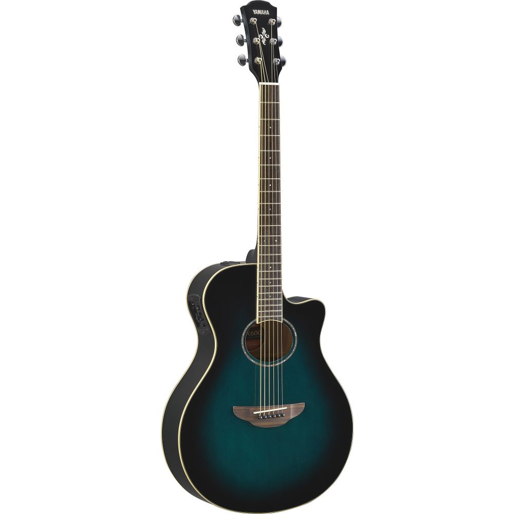 Yamaha APX600 Electro-Acoustic Guitar in Oriental Blue Burst
