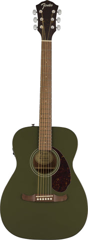Fender FSR Limited Edition FA-230E Acoustic Guitar in Olive