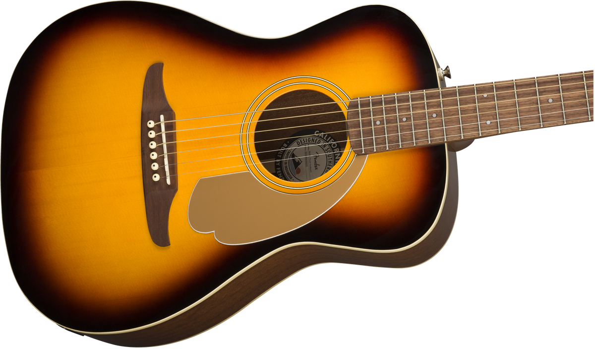 Fender Malibu player （Sunburst） Fender Malibu Player Sunburst – James Music