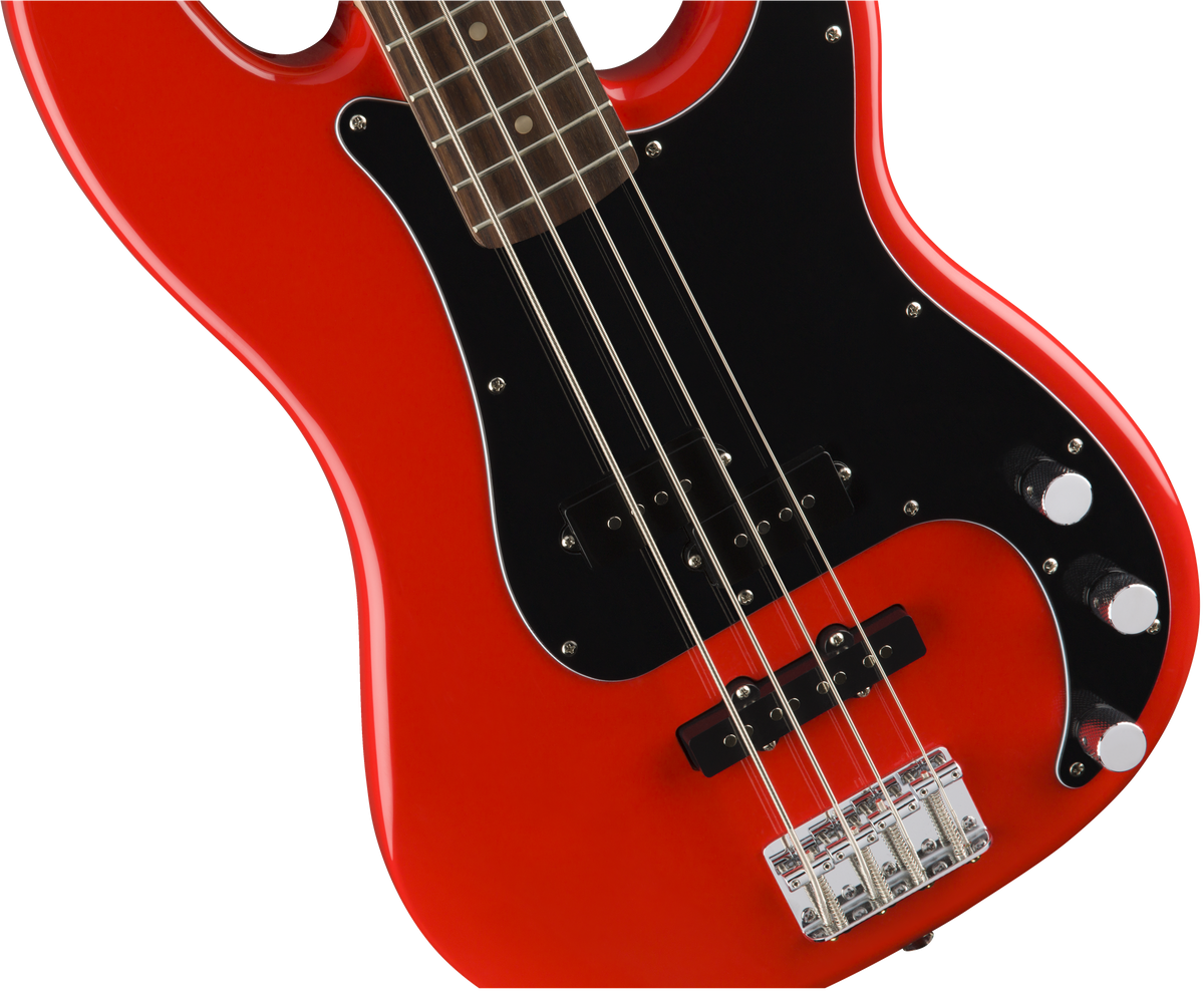 Squier Affinity Series Precision Bass PJ Race Red – James Music