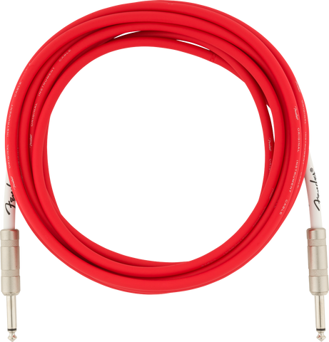 Fender 15ft Original Series Instrument Cable - Fiesta Red