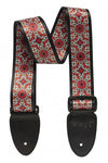 Stagg Red Mandala Guitar Strap