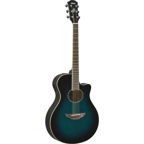 Yamaha APX600 Electro-Acoustic Guitar in Oriental Blue Burst Finsih