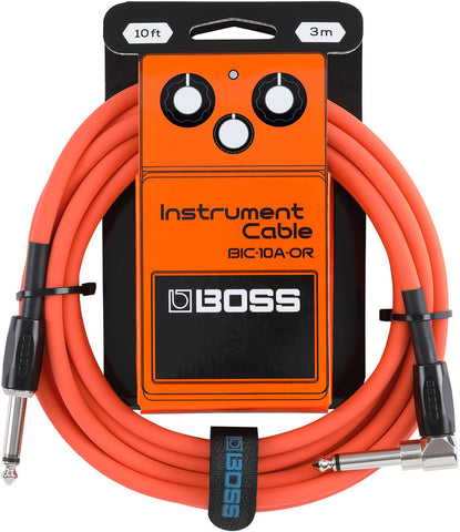 Boss Instrument Cable 10ft - Orange
