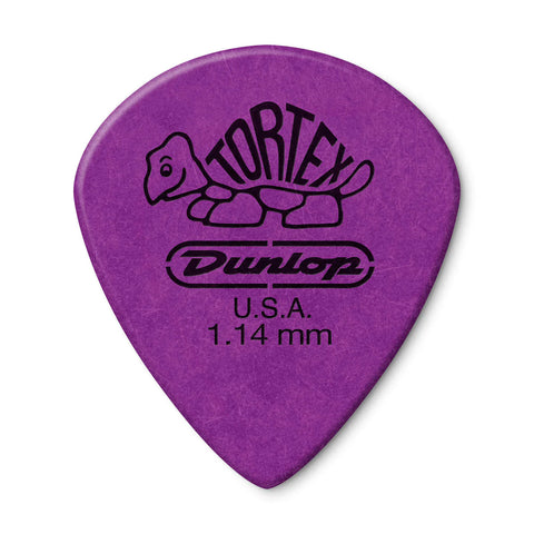 Jim Dunlop Tortex Jazz III XL Series 1.14mm Guitar Plectrum (12-Pack)