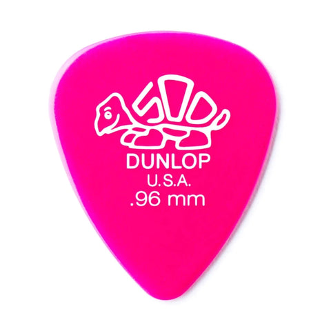 Jim Dunlop Delrin 500 Standard .96mm Guitar Pick Player Pack of 12