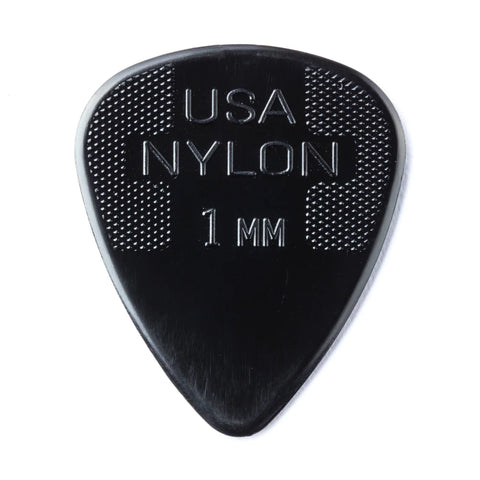 Jim Dunlop Nylon Standard 1.00mm Guitar Plectrums Player Pack (12-Picks)