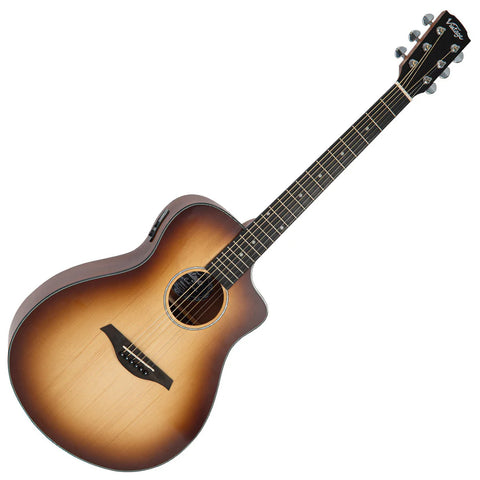 Vintage Electro Acoustic Cappuccino Burst
