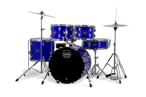 Mapex Comet 22″ Rock Fusion Starter Drum Kit – Indigo Blue