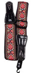 TGI Red Persian Stitch Guitar Strap