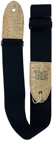 TGI Black Vegan Guitar Strap