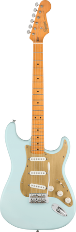 Squier 40th Anniversary Stratocaster Satin Sonic Blue Vintage Edition