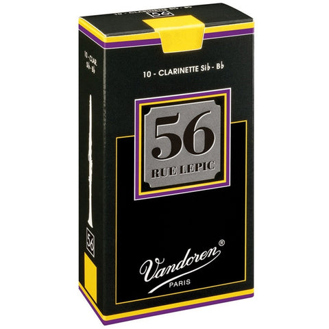 Vandoren Rue Lepic Bb Clarinet Reeds 10 Pack