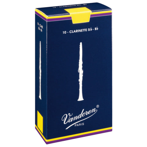 Vandoren Traditional Bb Clarinet Reeds 10 Pack