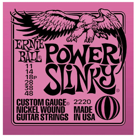 Ernie Ball 2220 Power Slinky Electric Guitar Strings