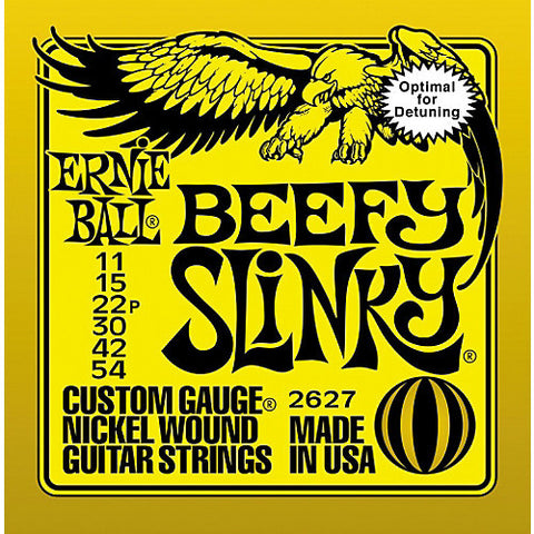 Ernie Ball 2627 Beefy Slinky Electric Guitar Strings