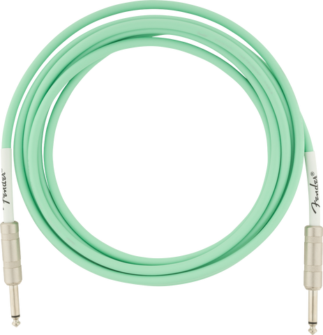 Fender 15ft Original Series Instrument Cable - Surf Green