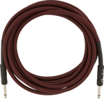 Fender 18.5ft Professional Series Instrument Cable - Red Tweed