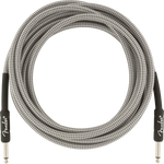 Fender 15ft Professional Series Instrument Cable - White Tweed