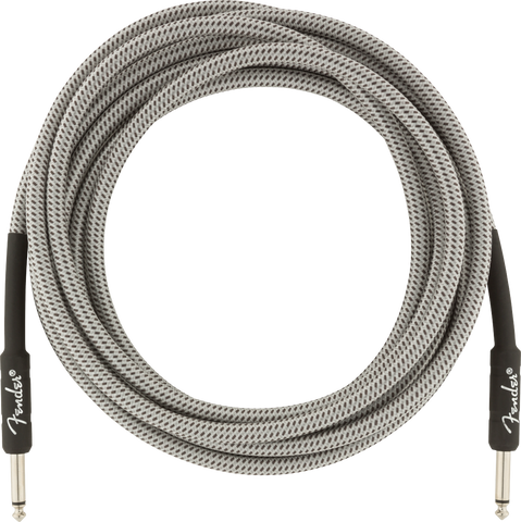Fender 15ft Professional Series Instrument Cable - White Tweed