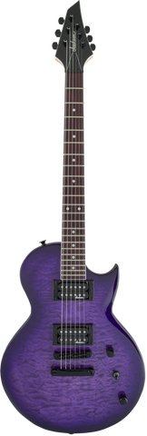 Jackson JS22Q SC Transparent Purple Burst