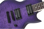 Jackson JS22Q SC Transparent Purple Burst