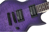 Jackson JS22Q SC Transparent Purple Burst