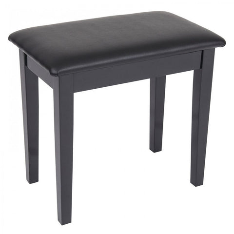 Kinsman Piano Bench with Storage - Black