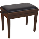 Kinsman Adjustable Piano Bench with Storage - Dark Walnut
