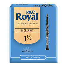 Rico Royal Bb Clarinet Reeds 10 Pack
