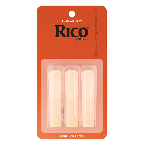 Rico 1.5 Clarinet Reeds - Pack of 3