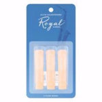 Royal By D'Addario 2.5 Alto Saxophone Reeds - Pack of 3